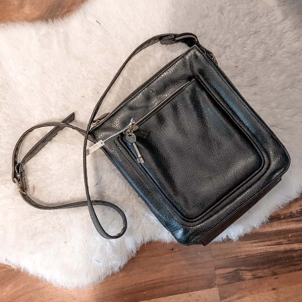 Vintage Relic Fossil Crossbody Bag